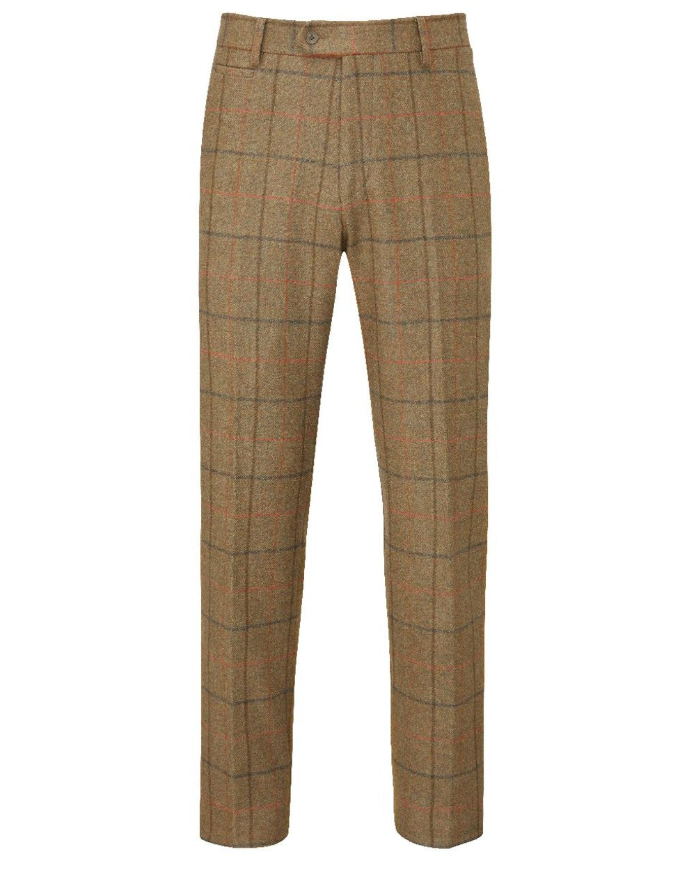 Thyme coloured Alan Paine Combrook Mens Trousers on white background 