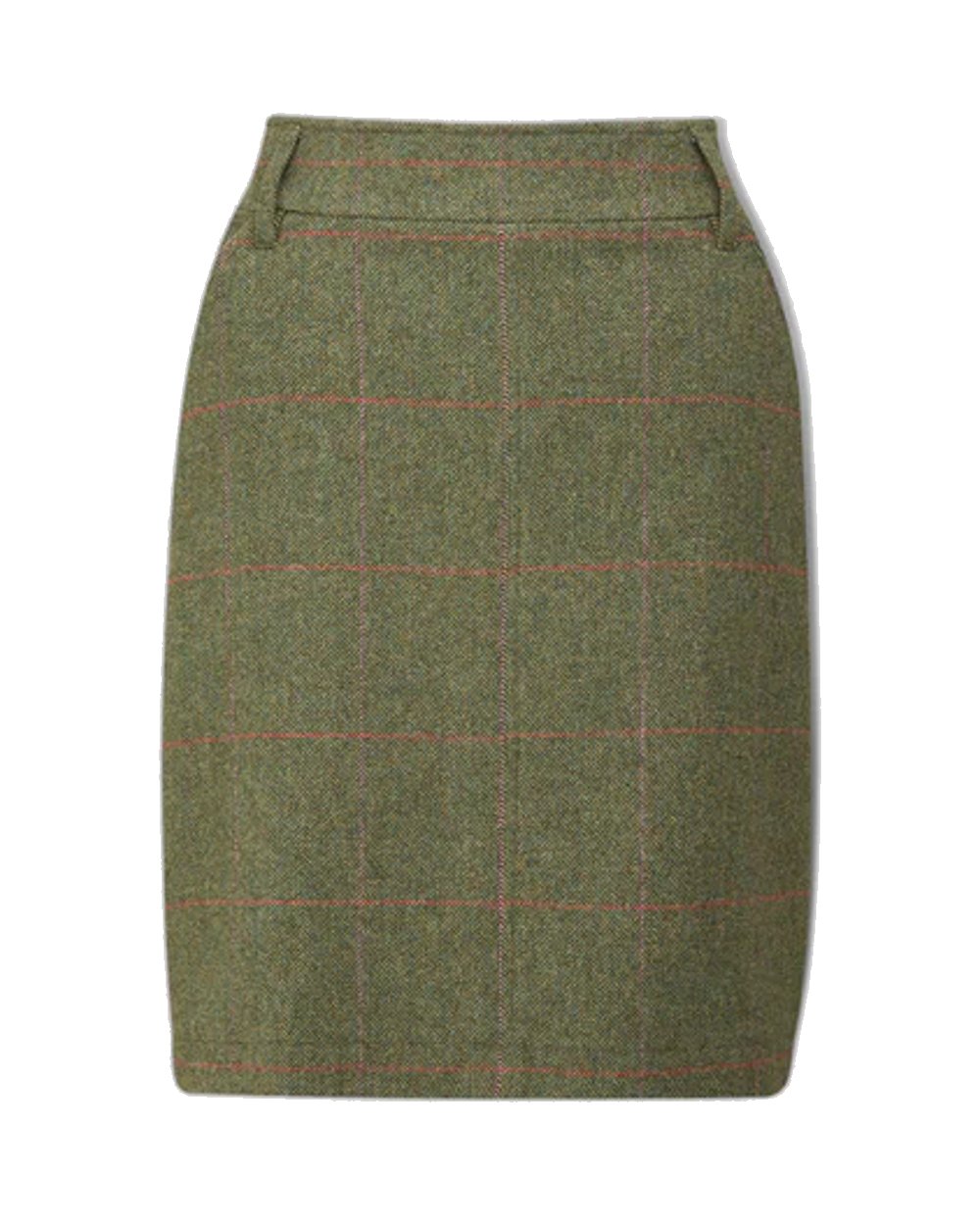 Alan Paine Combrook Tweed Skirt in Heath 