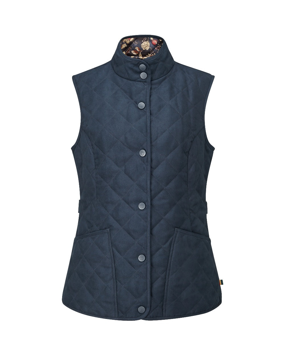 Alan Paine Felwell Womens Gilet in Dark Navy 