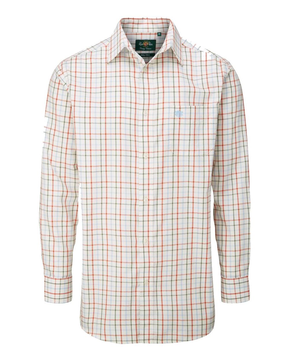 Alan Paine Ilkley Shirt in Red/Blue Check 