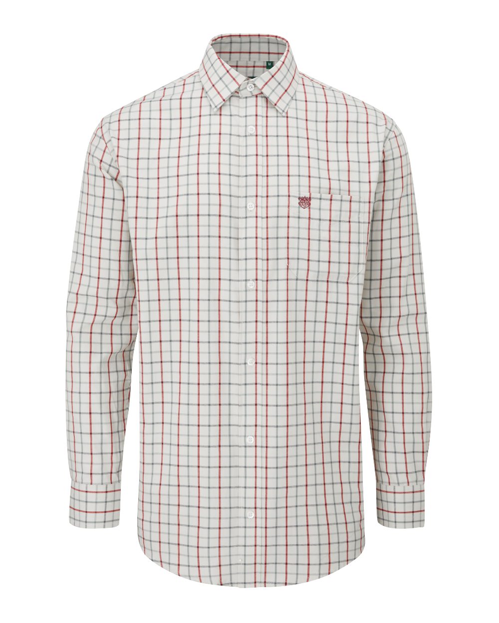 Alan Paine Ilkley Shirt in Red/Grey 