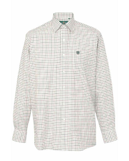 Alan Paine Ilkley Shirt in Red/Navy/Green 
