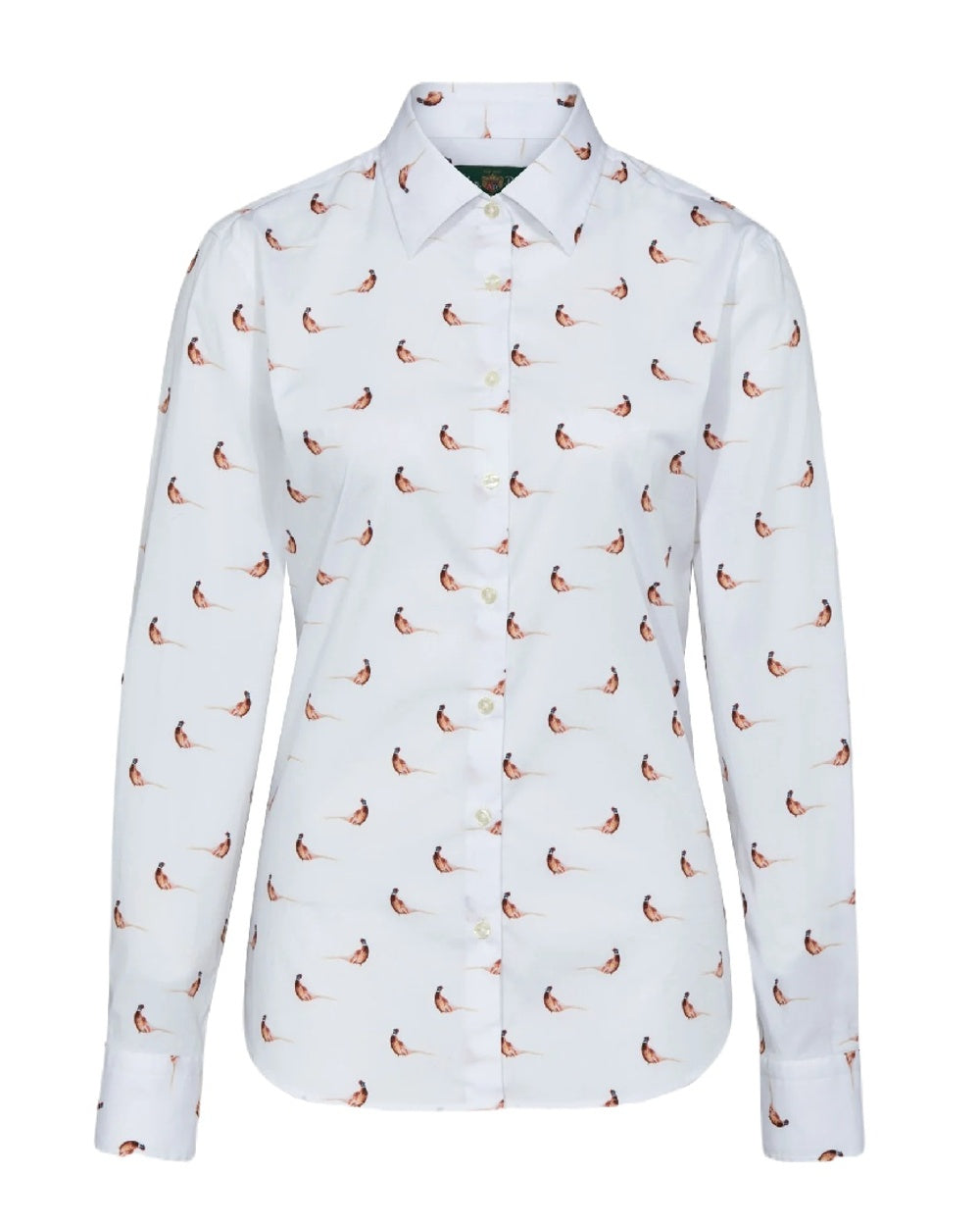 Alan Paine Ladies Lawen Printed Shirt in Pheasant 