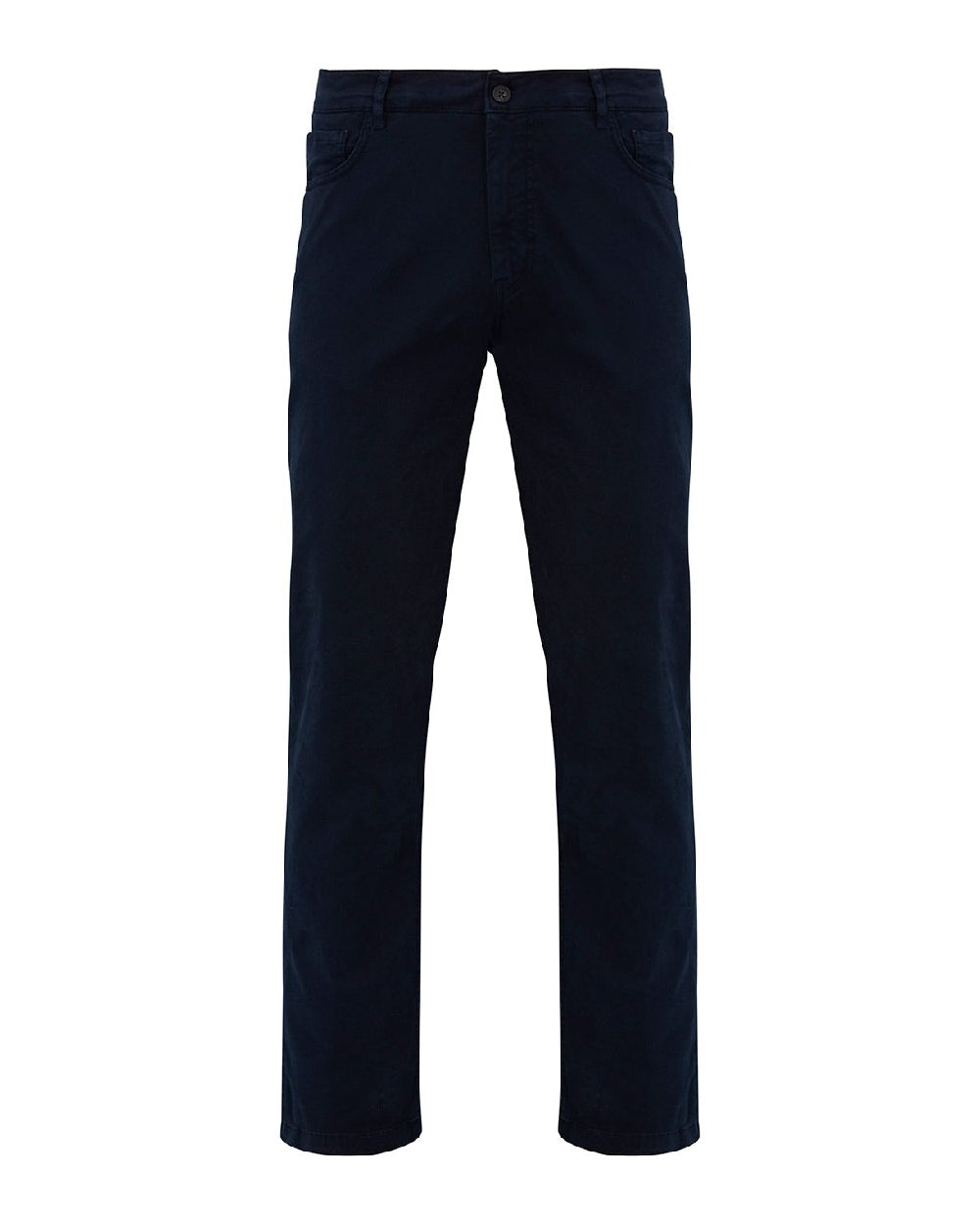 Alan Paine Mens Cheltham Chino Jeans in Navy 