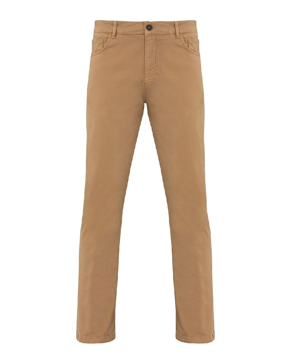 Alan Paine Mens Cheltham Chino Jeans in Sand 