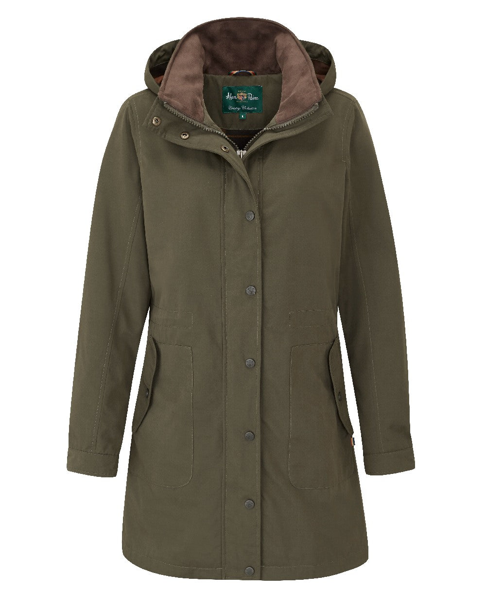 Alan Paine Milwood Womens Jacket in Olive