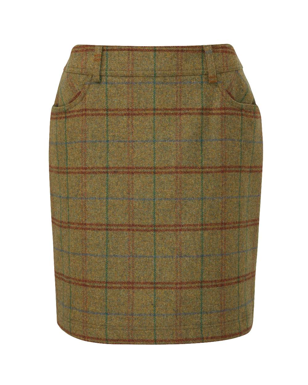 Alan Paine Surrey tweed Knee Length Skirt  