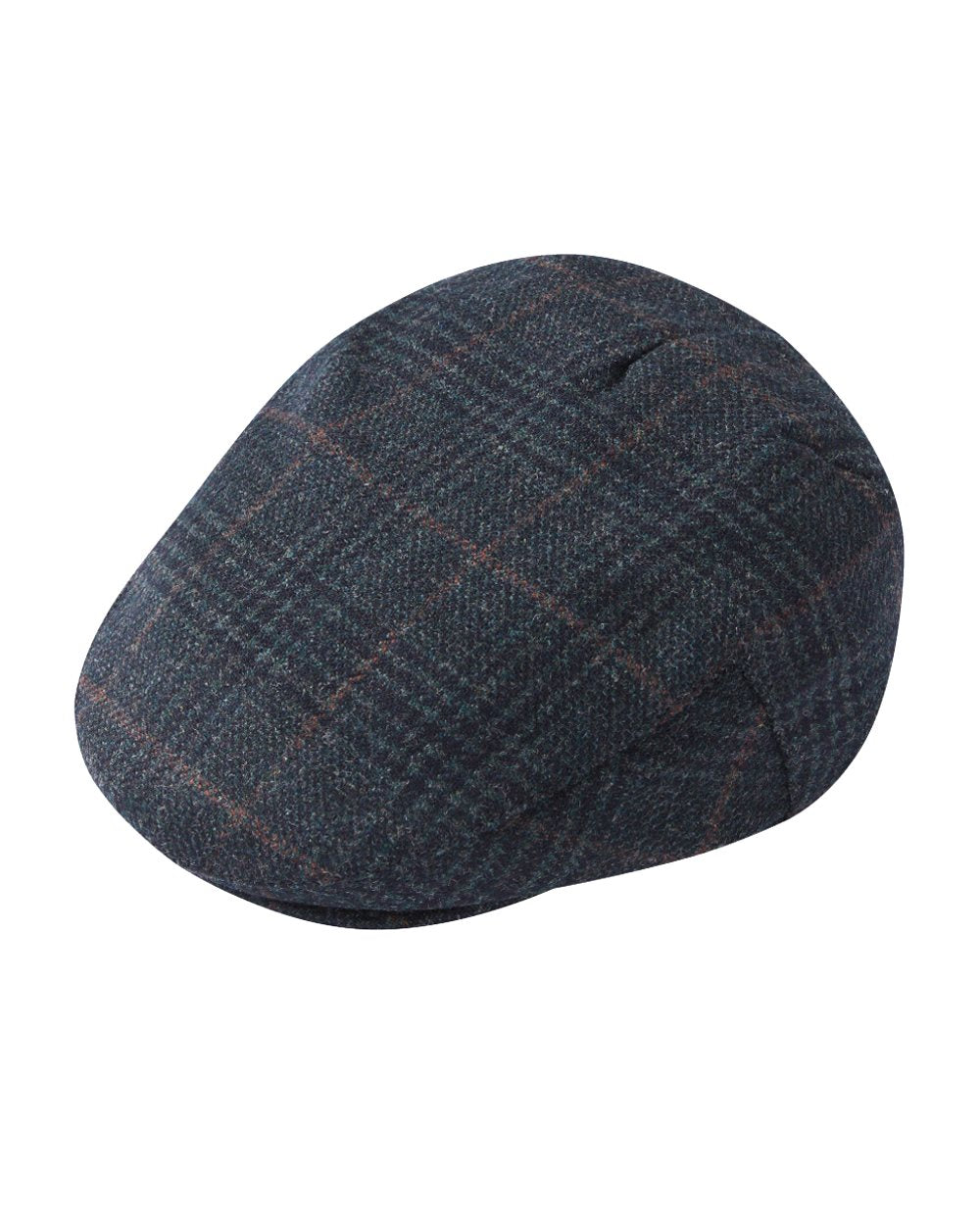 Alan Paine Surrey Mens Cap in Green Check 