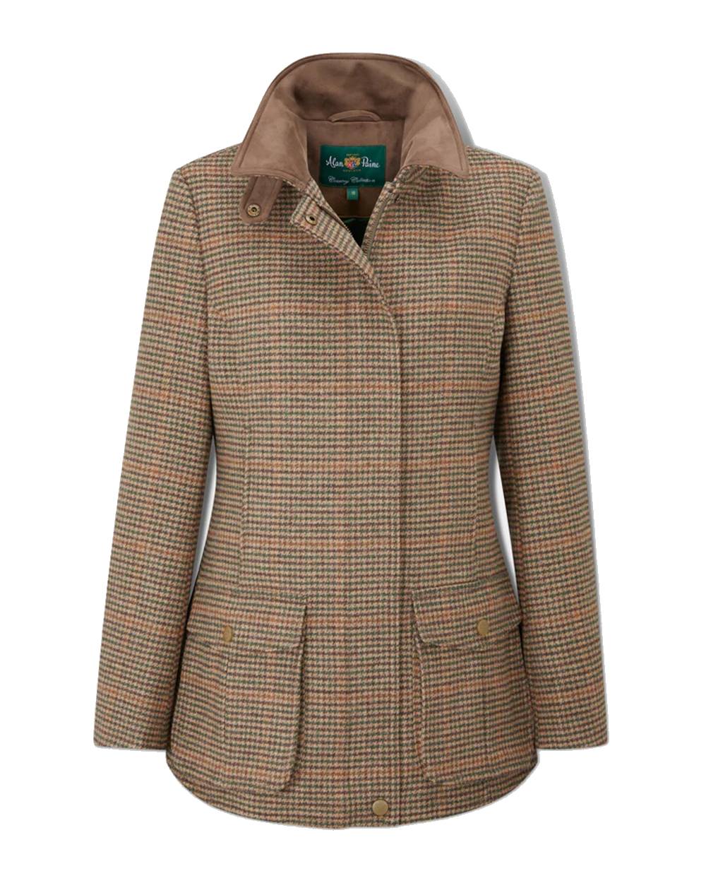 Alan Paine Surrey Tweed Coat in Sycamore 