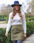 Alan Paine Womens Surrey Skirt in Clover #colour_clover