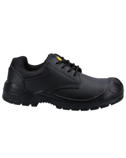 Black coloured Amblers Safety AS66 S3 Safety Shoes on white background 