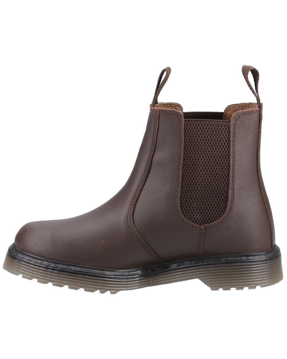 Brown coloured Amblers Womens Chelmsford Dealer Boots on white background 