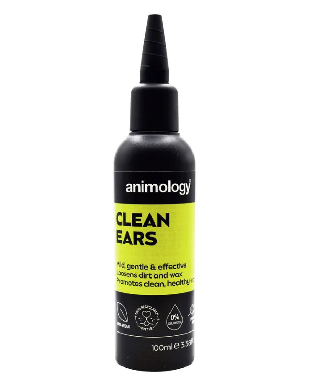Animology Clean Ears 100ml on white background