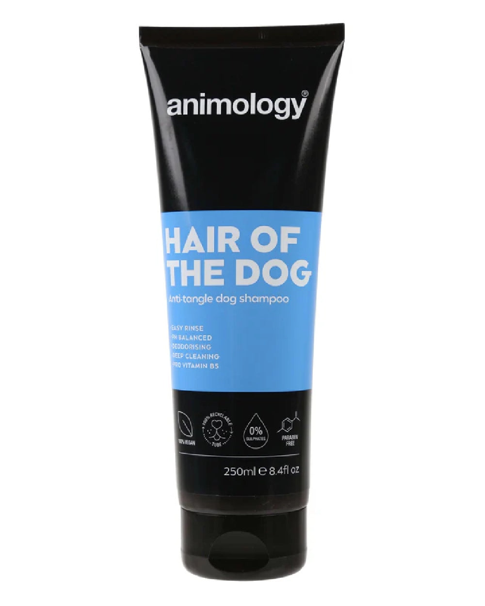 Animology Hair Of The Dog Shampoo 250ml on white background