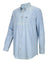 Light Blue coloured Hoggs of Fife Archerfield Denim Shirt on white background  #colour_light-blue