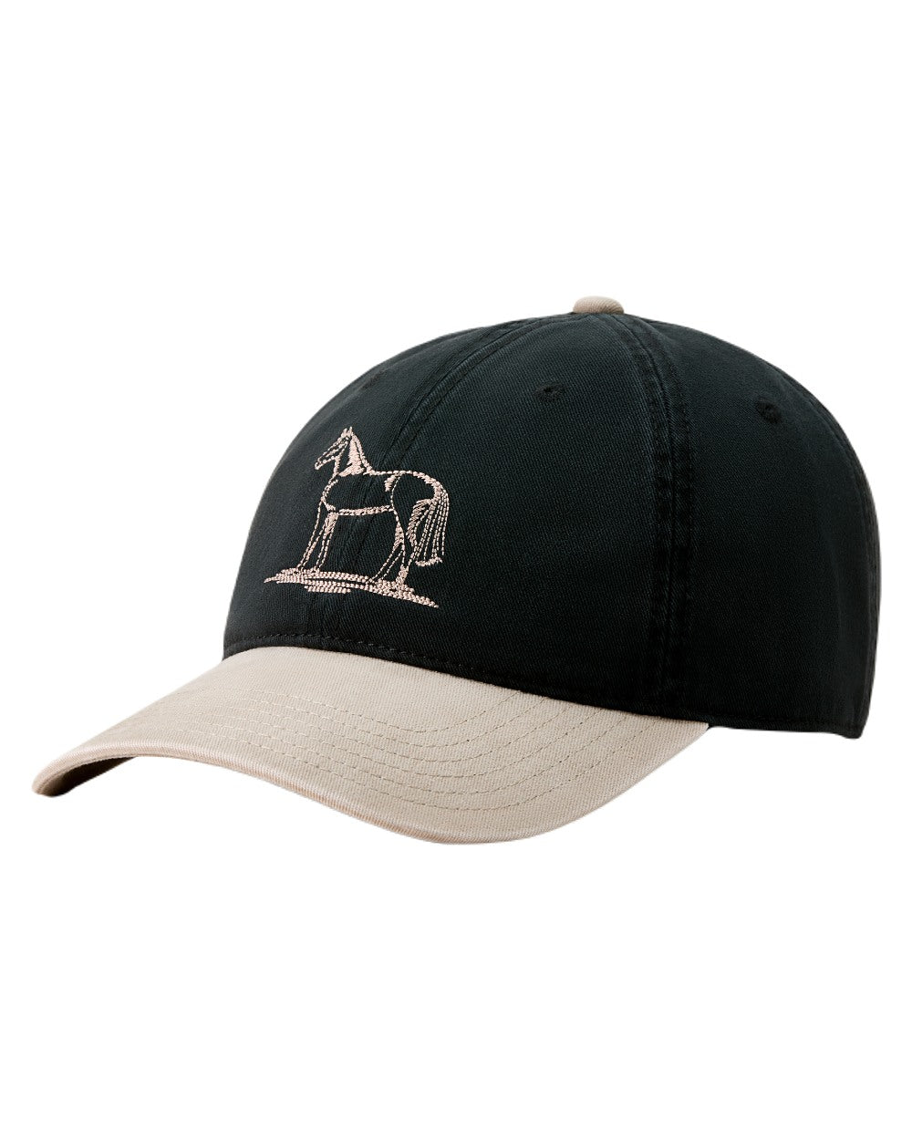 Black Pebble coloured Ariat Country Cap on white background 