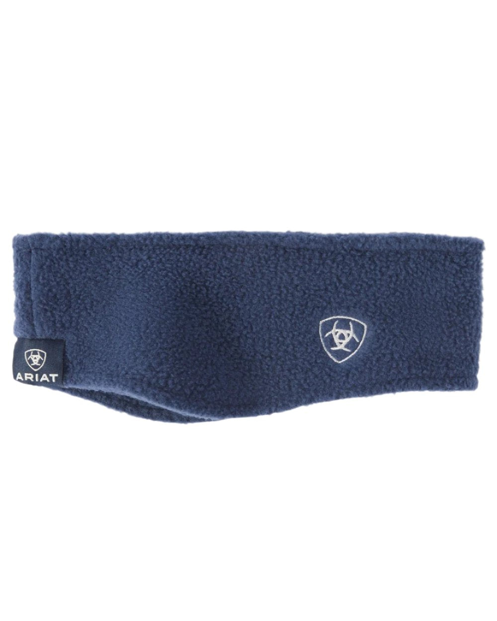 Navy Eclipse coloured Ariat Elementary Headband on white background 