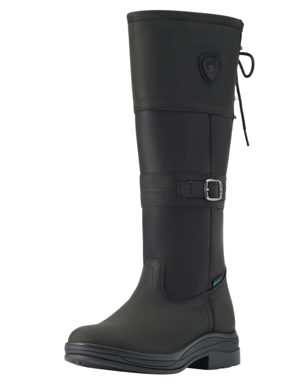 Charcoal Coloured Ariat Langdale Waterproof Boots on white background 