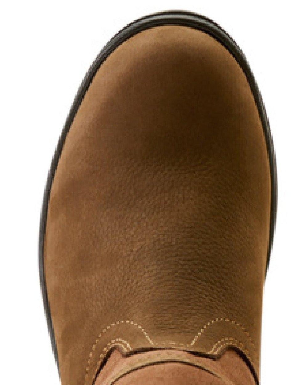 Java coloured Ariat Langdale Waterproof Boots on white background 