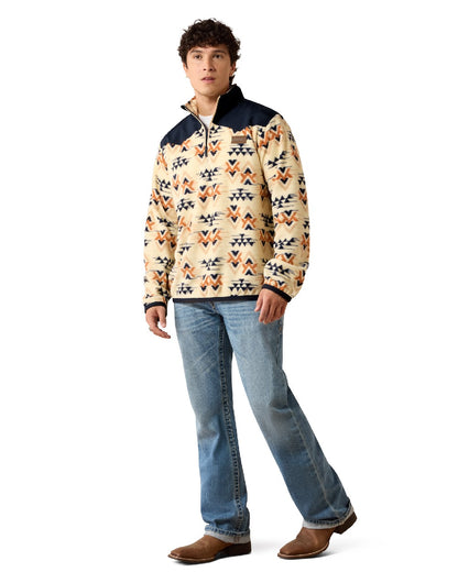 Oxford Tan Arrows coloured Ariat Men&