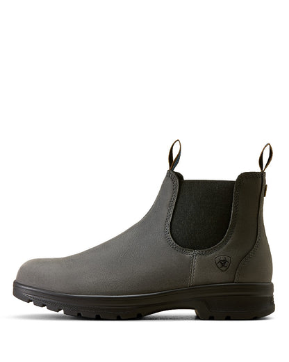 Castlerock coloured Ariat Mens Cooper Chelsea Boots on white background 