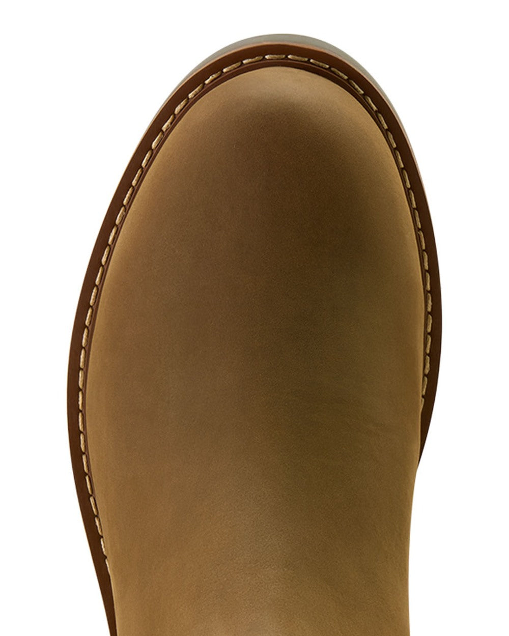 Palm Brown coloured Ariat Wexford Waterproof Boots on white background 