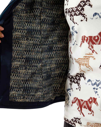 Big Dipper Coloured Ariat Womens Ashley 2.0 Insulated Vest on white background 