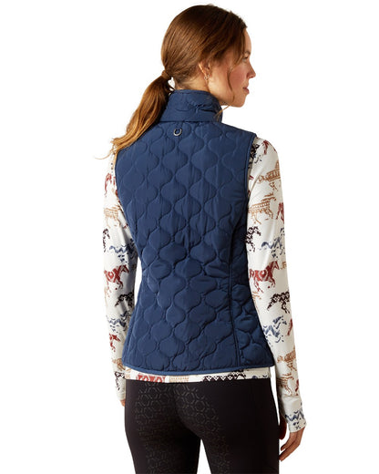 Big Dipper Coloured Ariat Womens Ashley 2.0 Insulated Vest on white background 