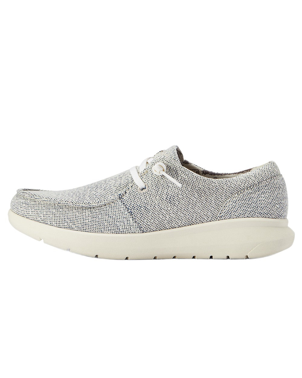 Gallant Grey coloured Ariat Womens Hilo Shoes on white background 