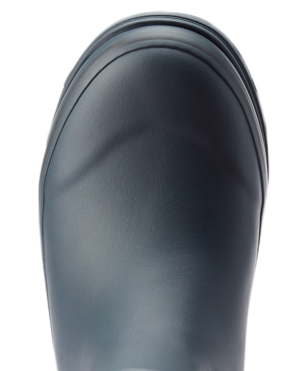Navy coloured Ariat Womens Kelmarsh Mid Rubber Wellington Boots on white background 