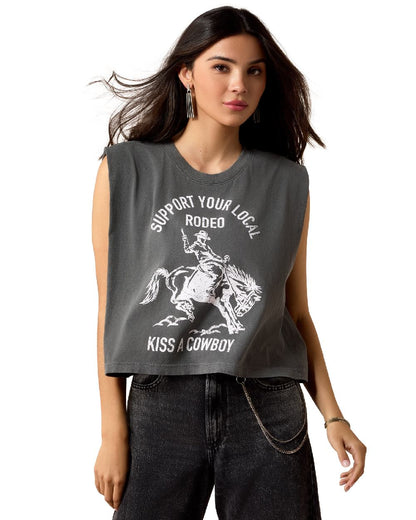 Ariat Womens Kiss a Cowboy T-Shirt