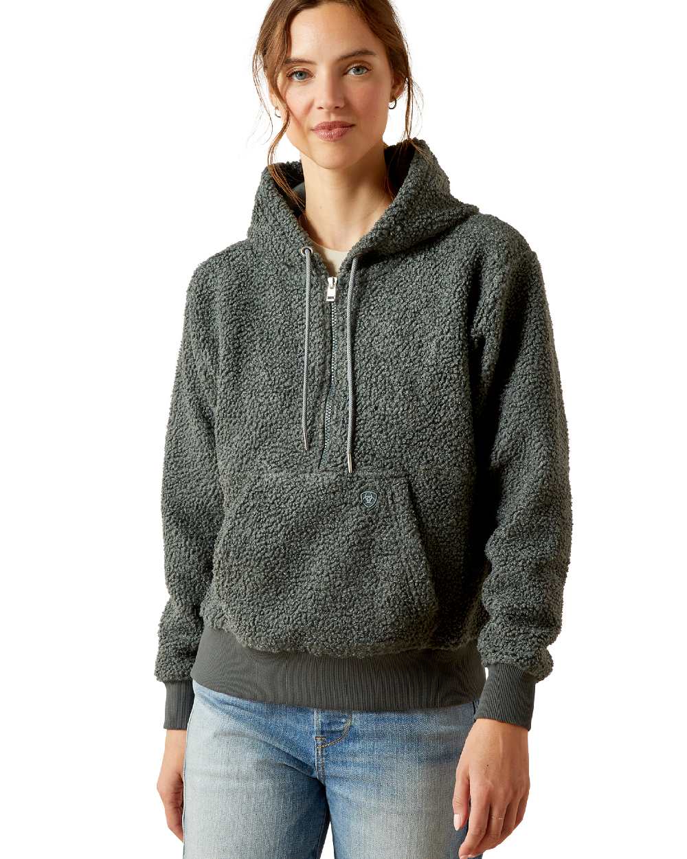 Urban Chic Coloured Ariat Womens Orinda Hoodie on white background 