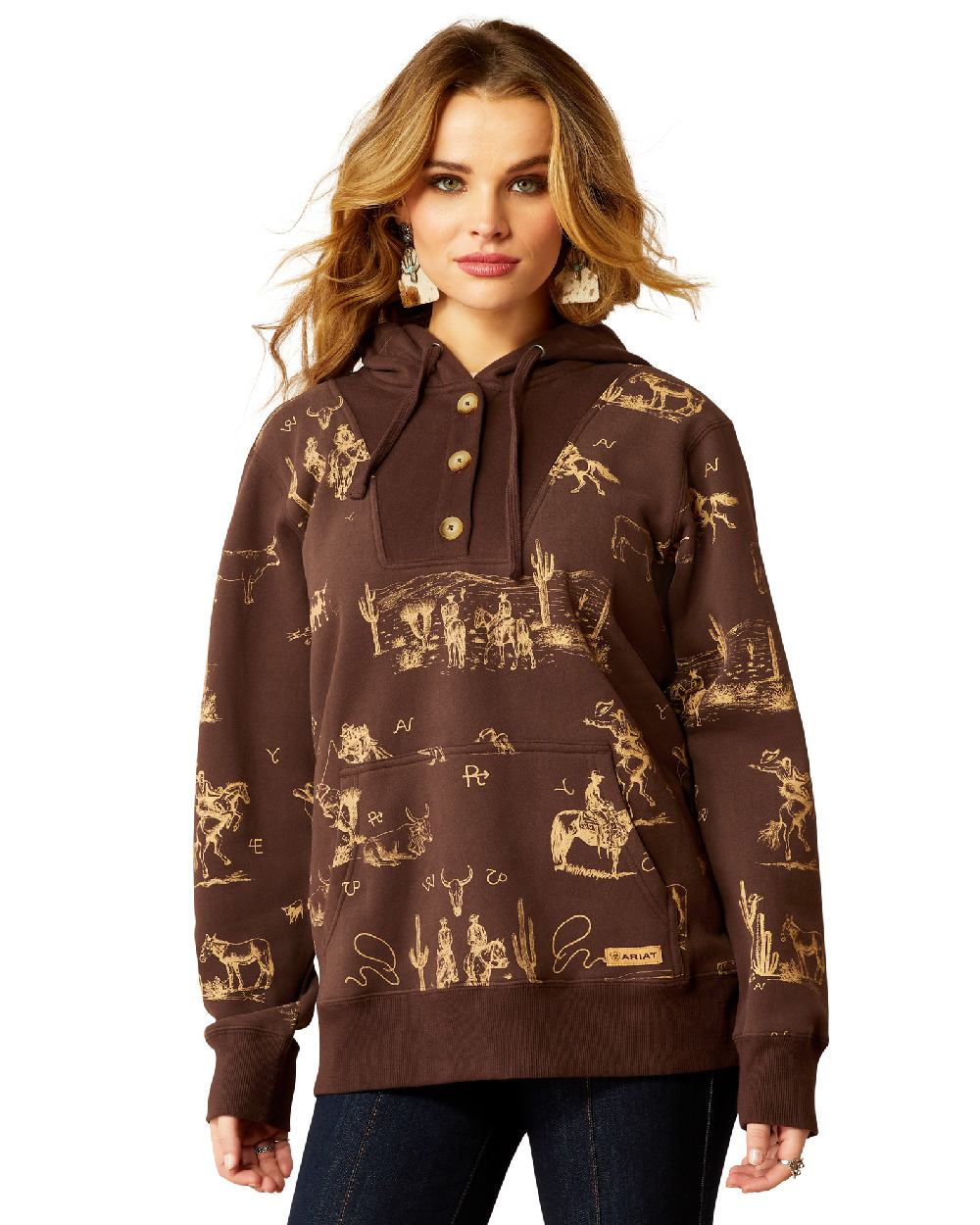 Ariat Womens Ranchin Hoodie