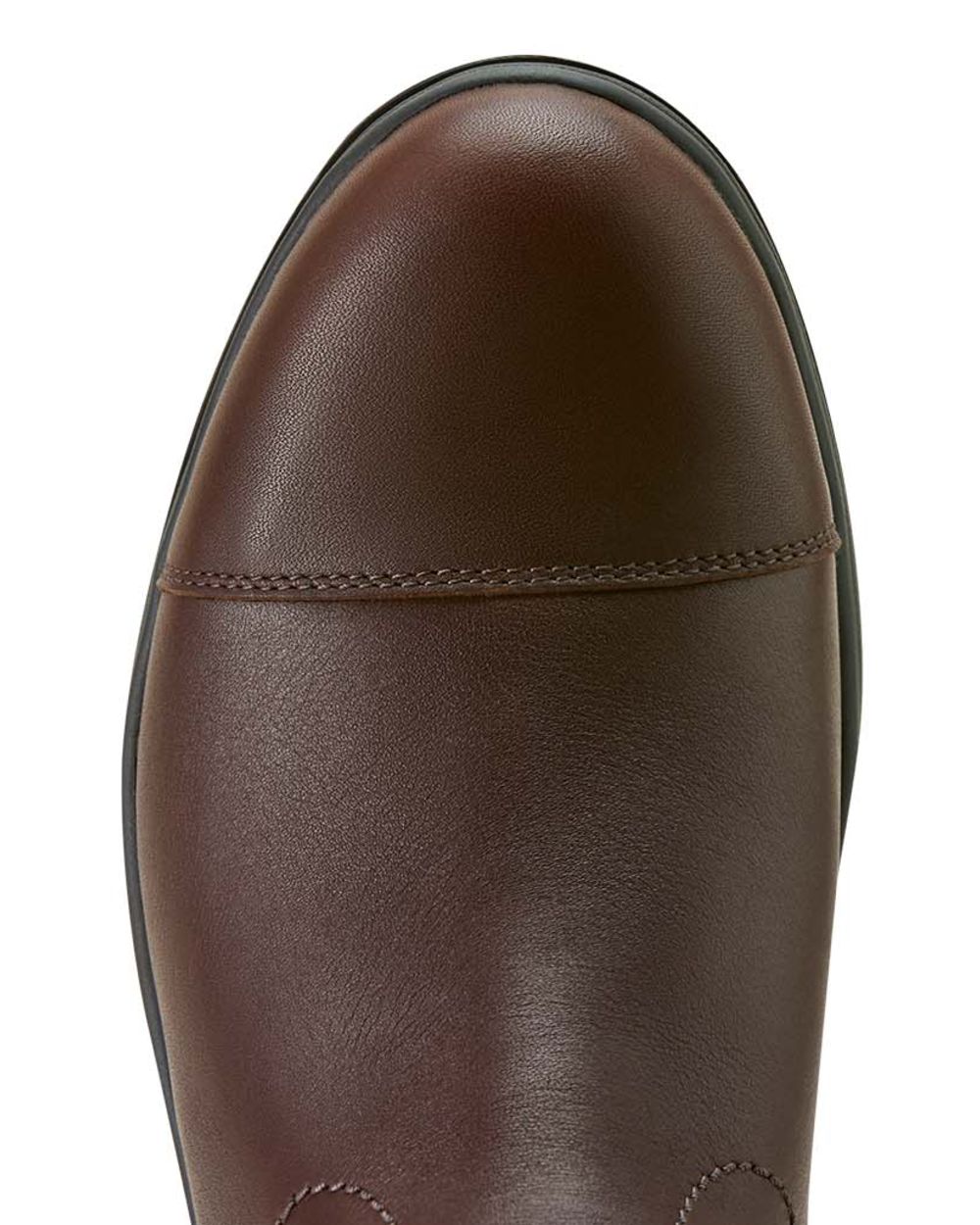 Royal Chocolate coloured Ariat Womens Stamford Waterproof Boots on white background 
