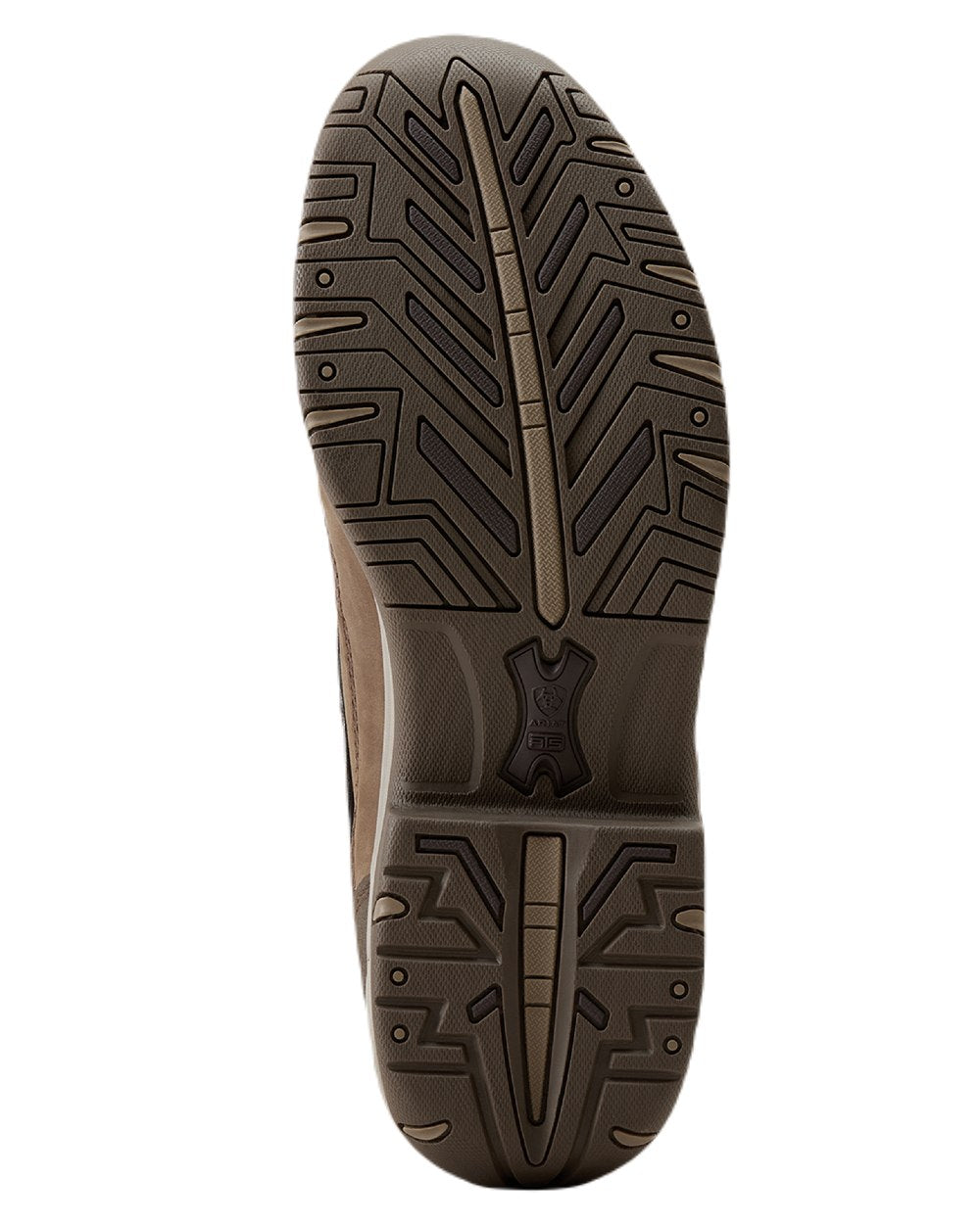 Palm Brown coloured Ariat Womens Telluride II H2O Waterproof Boots on white background 