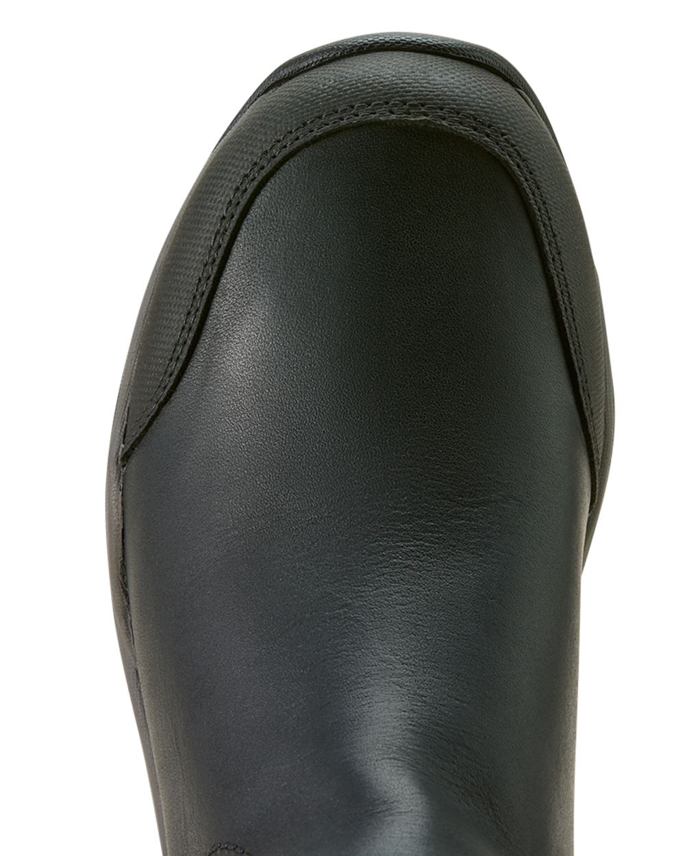 Black coloured Ariat Womens Telluride Tall Waterproof Boots on white background 