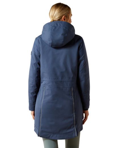 Big Dipper Coloured Ariat Womens Tempest Waterproof Insulated Parka on white background 