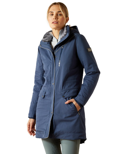 Big Dipper Coloured Ariat Womens Tempest Waterproof Insulated Parka on white background 
