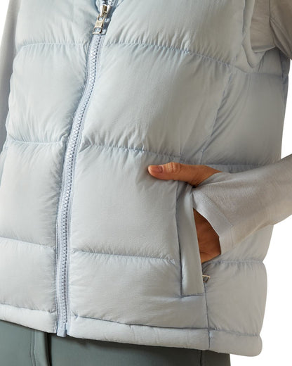 Skyway Coloured Ariat Womens Ultra Puff Down Vest on white background 