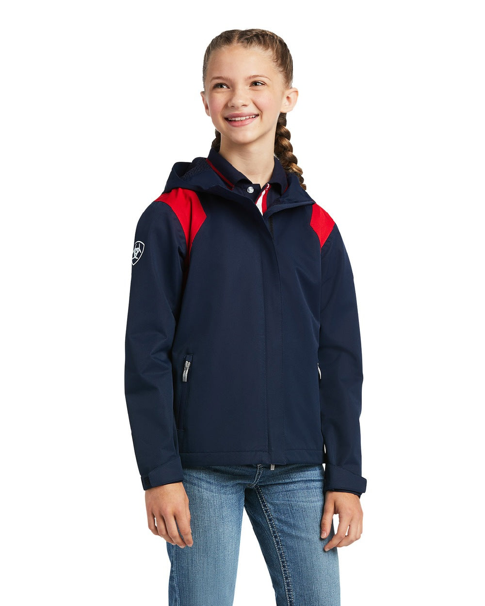 Ariat Childrens Spectator Waterproof Jacket in Team