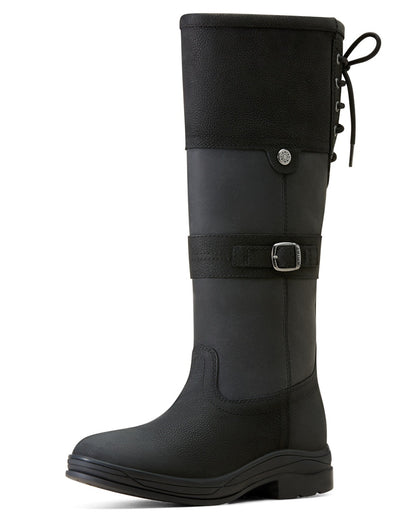 Ariat Langdale Waterproof Leather Boots in Charcoal 