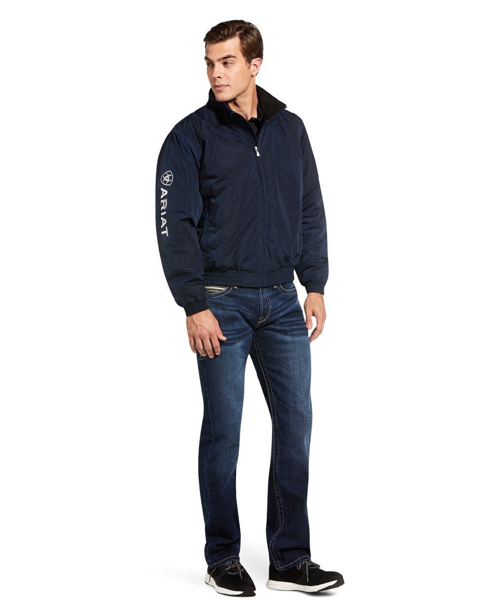 Ariat Mens Stable Insulated Jacket in Navy 