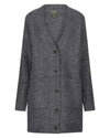 Ariat Womens Colma Cardigan in Charcoal #colour_charcoal