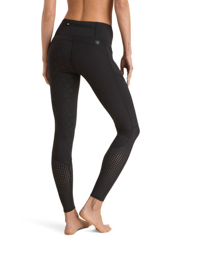 Ariat Womens Eos Full Seat Tights in Black 