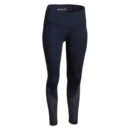 Ariat Womens Eos Knee Patch Tights In Navy 