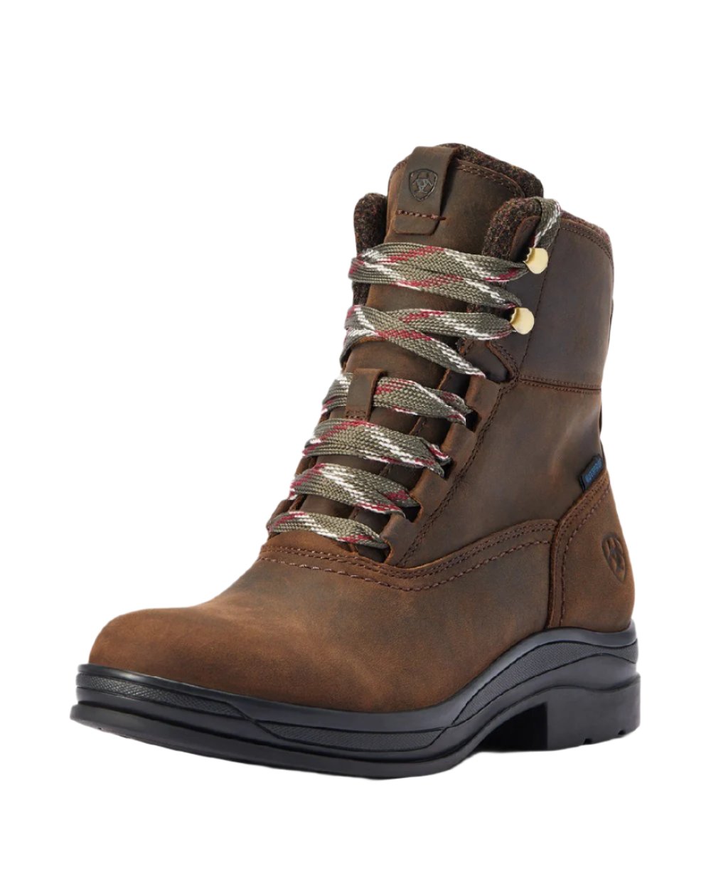 Ariat Womens Harper Waterproof Boots in Chocolate Willow 