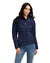 Ariat Womens Ideal Down Jacket in Navy #colour_navy