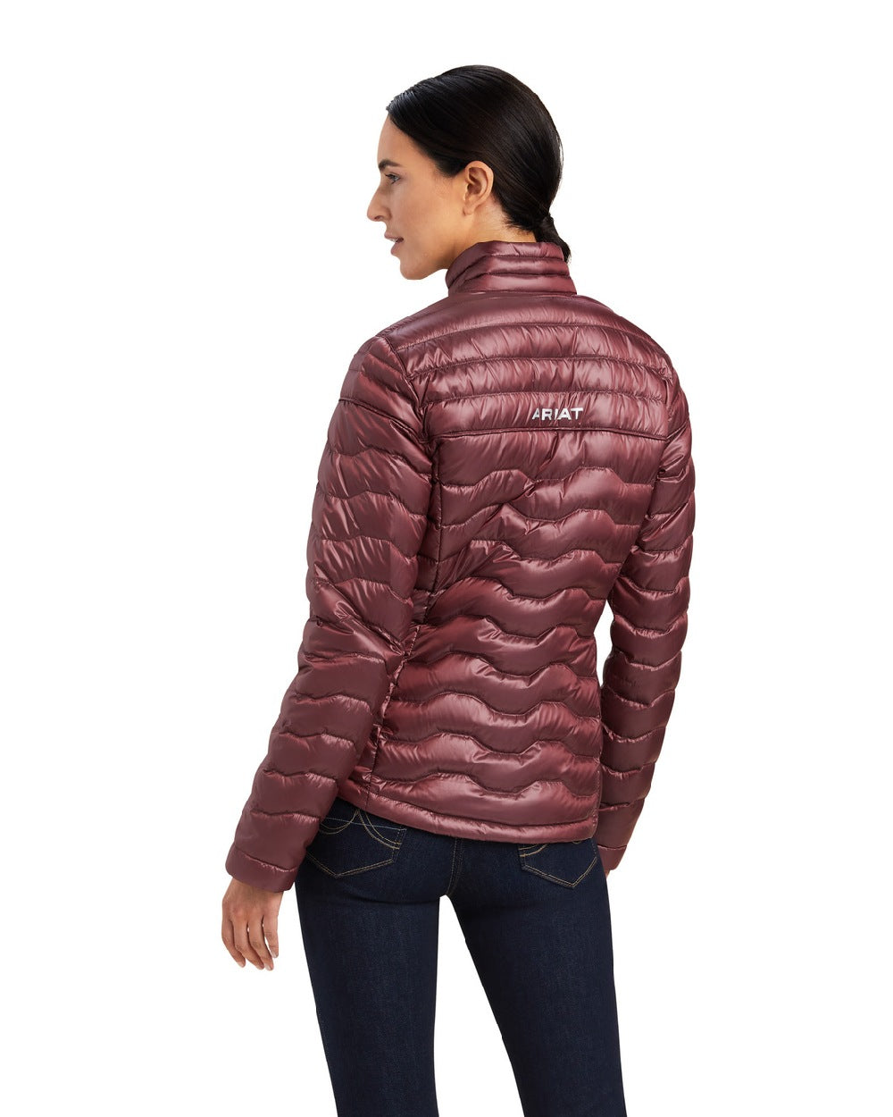 Ariat Womens Ideal Down Jacket in Wild Ginger 