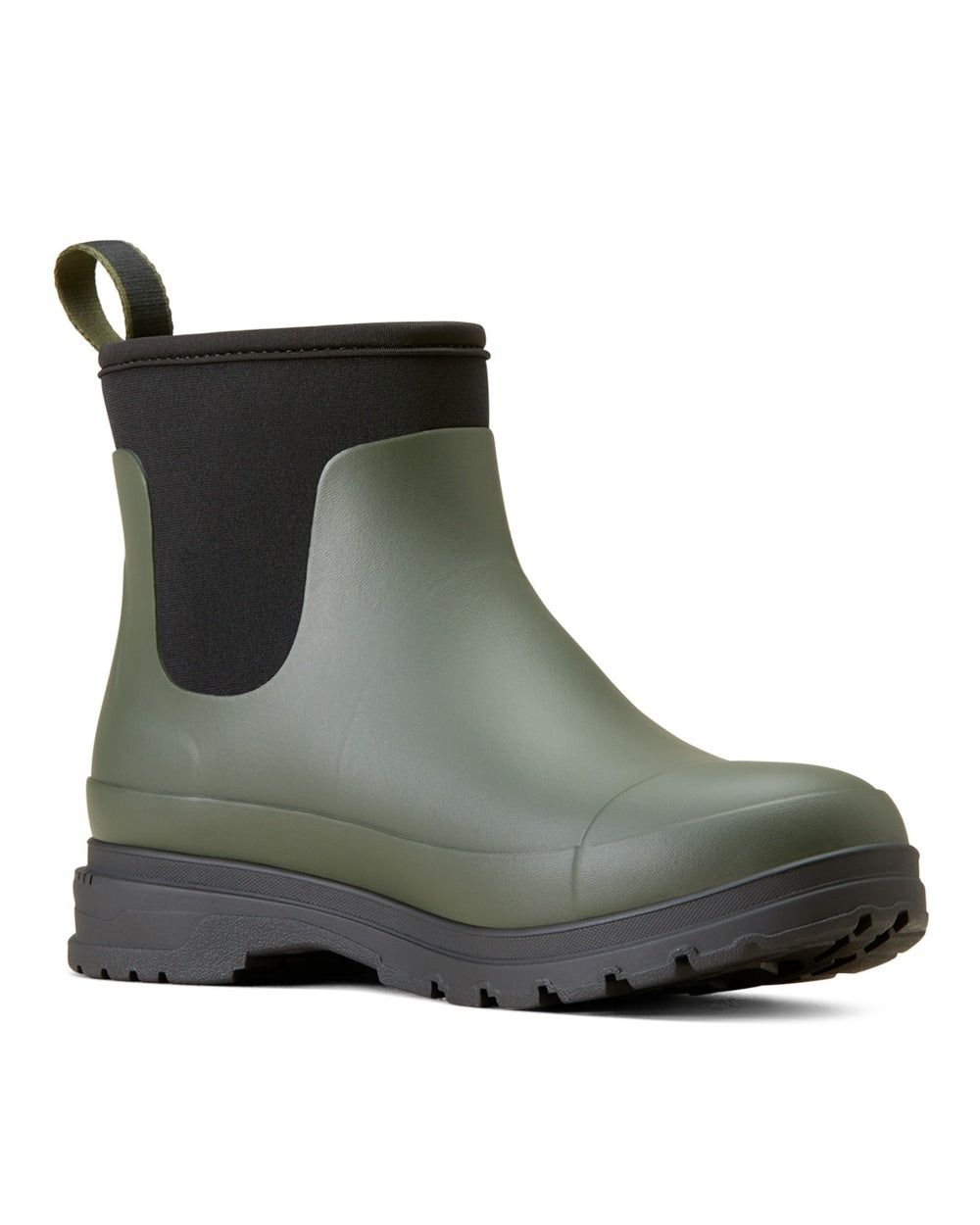 Ariat Womens Kelmarsh Shortie Rubber Boots in Dark Olive 