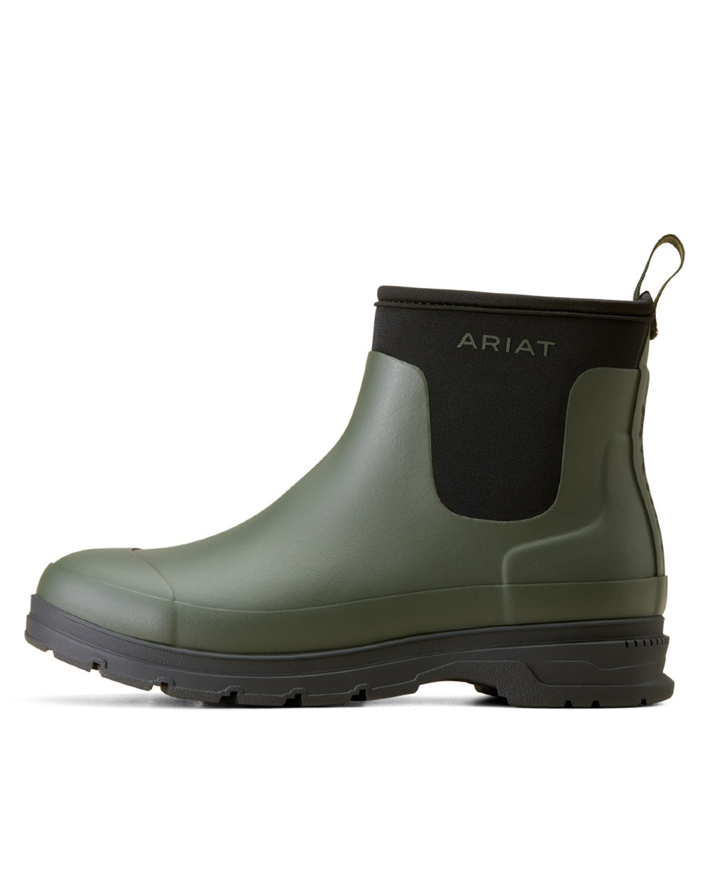 Ariat Womens Kelmarsh Shortie Rubber Boots in Dark Olive 